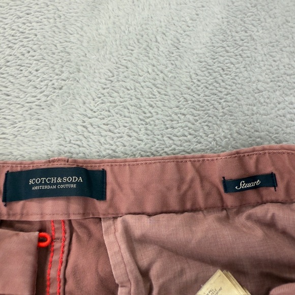 Scotch & Soda Mott Rose Pants Men Size 32x32 - Picture 9 of 13